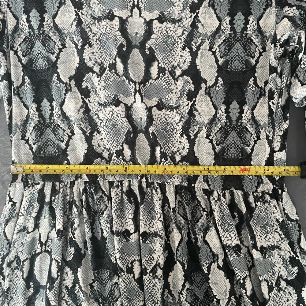 Women's Snakeskin Maxi Dress Size M - Picture 2 of 3
